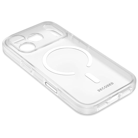 Coque transparente DropTec™ iPhone 18 Pro / 17 Pro Frosted White