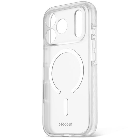 Coque transparente DropTec™ iPhone 18 Pro / 17 Pro Frosted White
