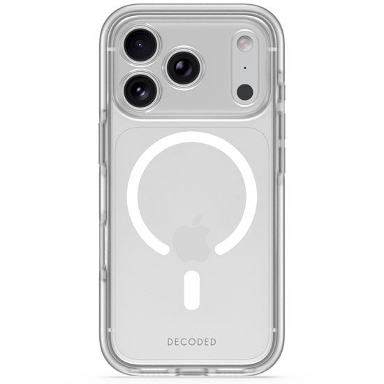 Coque transparente DropTec™ iPhone 18 Pro / 17 Pro Frosted White