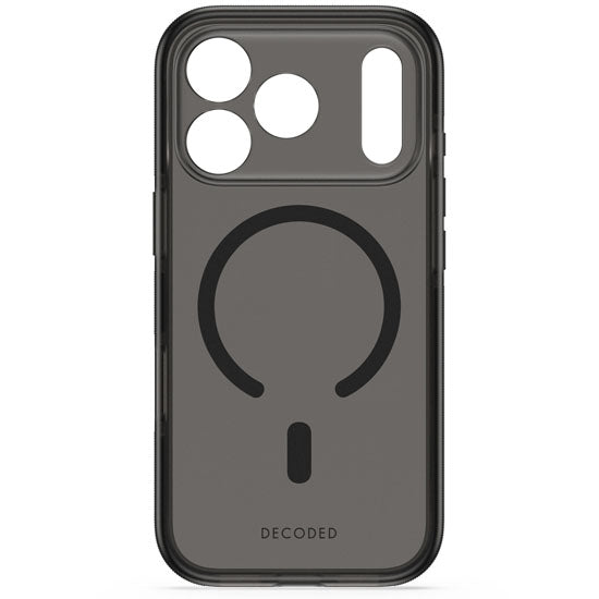 Coque transparente DropTec™ iPhone 18 Pro / 17 Pro Frosted Black