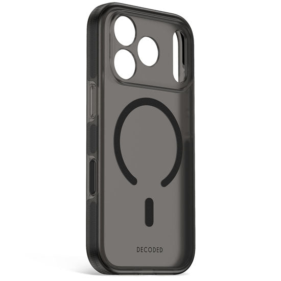 Coque transparente DropTec™ iPhone 18 Pro / 17 Pro Frosted Black