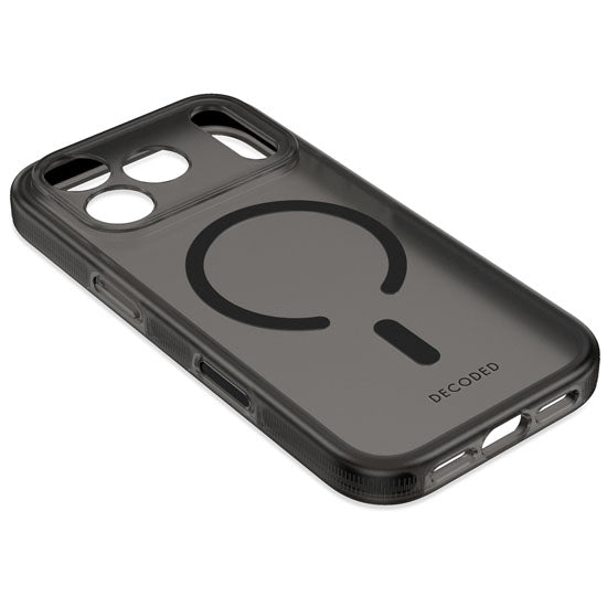 Coque transparente DropTec™ iPhone 18 Pro / 17 Pro Frosted Black