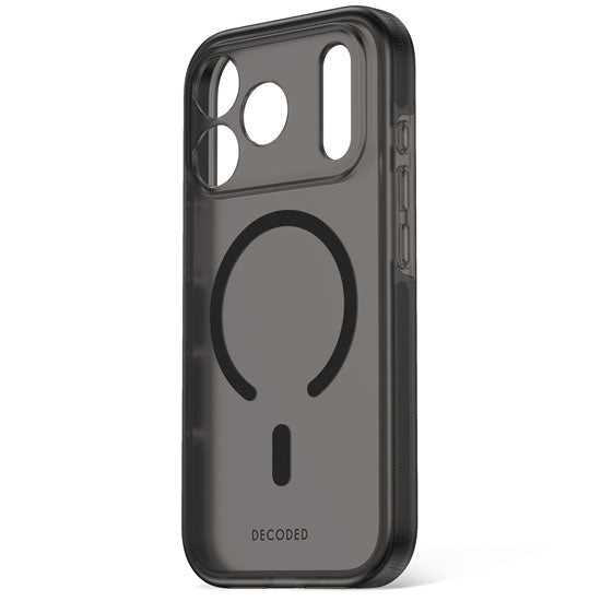 Coque transparente DropTec™ iPhone 18 Pro / 17 Pro Frosted Black