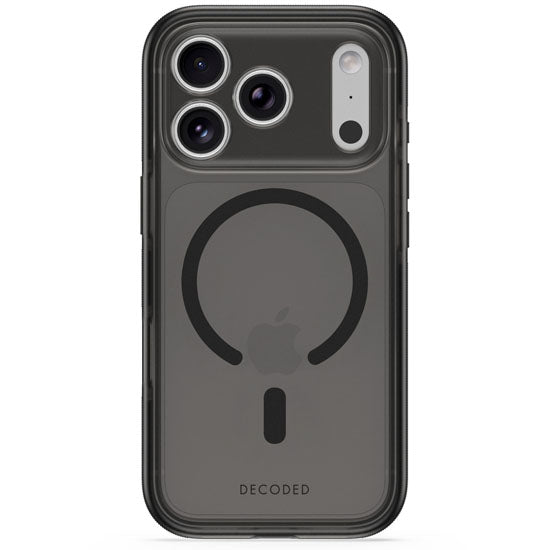 Coque transparente DropTec™ iPhone 18 Pro / 17 Pro Frosted Black