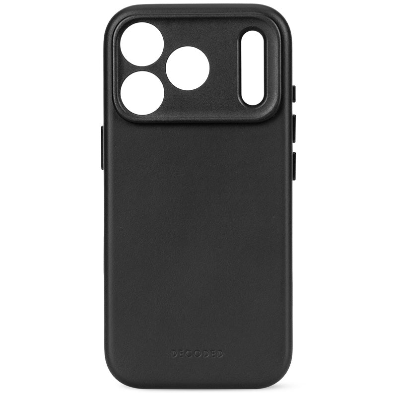 Coque en cuir MagSafe iPhone 18 Pro Max / 17 Pro Max Black
