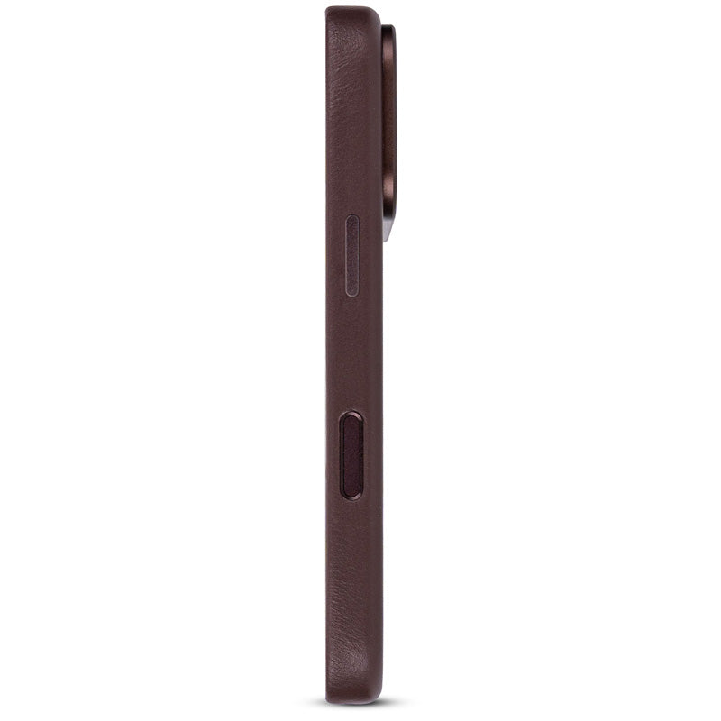 Coque en cuir MagSafe iPhone 18 Pro Max / 17 Pro Max Chocolate Brown