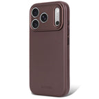 Coque en cuir MagSafe iPhone 18 Pro Max / 17 Pro Max Chocolate Brown