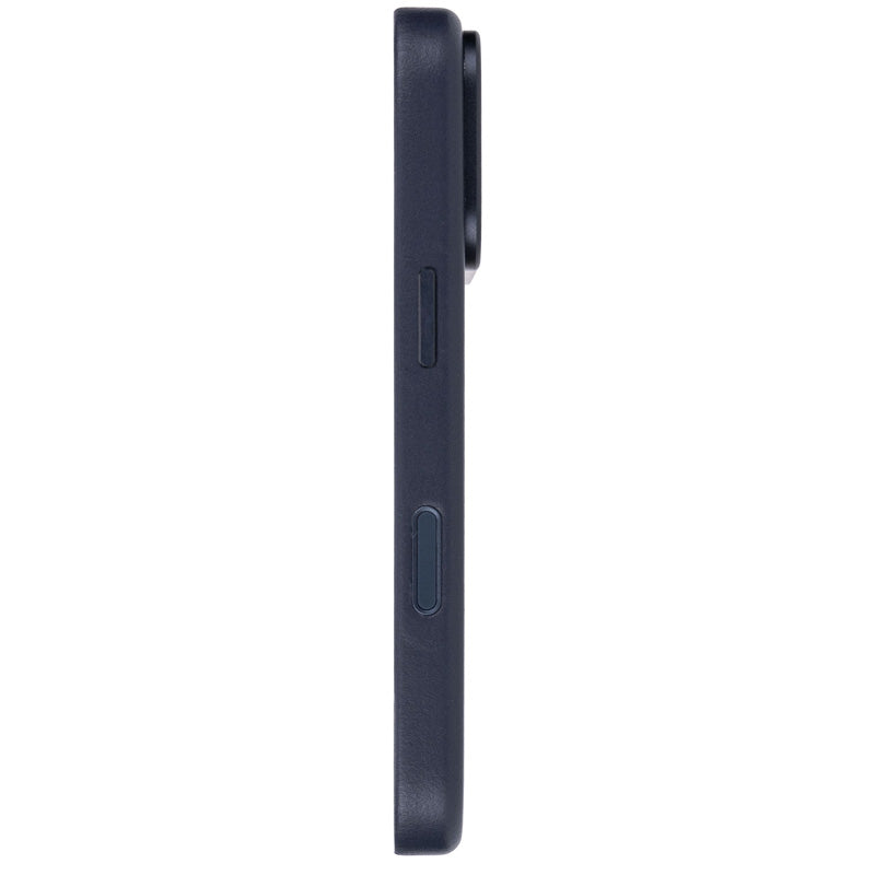 Coque en cuir MagSafe iPhone 18 Pro Max / 17 Pro Max Midnight