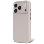 Coque en cuir MagSafe iPhone 18 Pro Max / 17 Pro Max Taupe