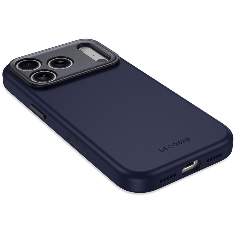 Coque MagSafe Silicone Antimicrobienne iPhone 18 Pro Max Atlantic Blue