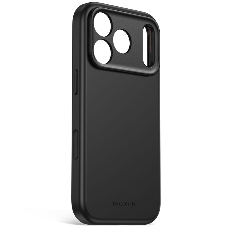 Coque MagSafe Silicone Antimicrobienne iPhone 18 Pro Max Carbon Black