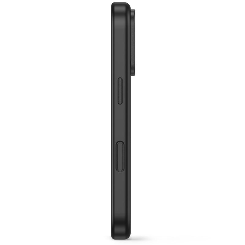 Coque MagSafe Silicone Antimicrobienne iPhone 18 Pro Max Carbon Black