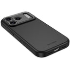 Coque MagSafe Silicone Antimicrobienne iPhone 18 Pro Max Carbon Black