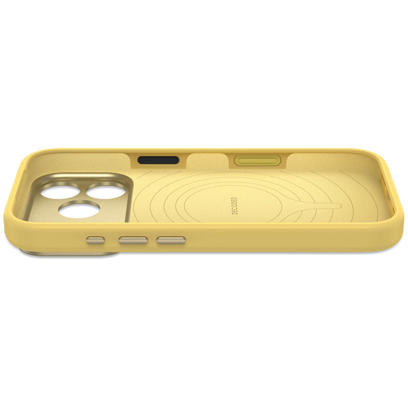 Coque MagSafe Silicone Antimicrobienne iPhone 18 Pro Max Citron