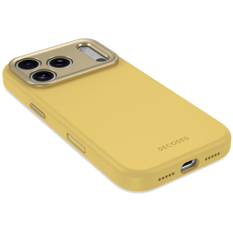 Coque MagSafe Silicone Antimicrobienne iPhone 18 Pro Max Citron