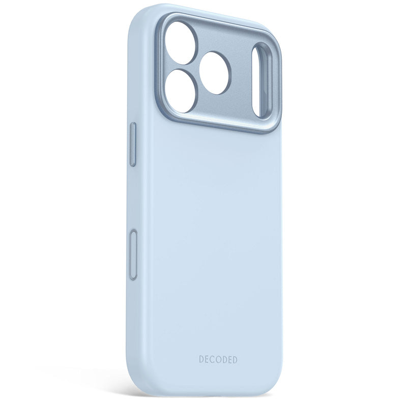 Coque MagSafe Silicone Antimicrobienne iPhone 18 Pro Max Light Blue