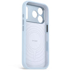 Coque MagSafe Silicone Antimicrobienne iPhone 18 Pro Max Light Blue