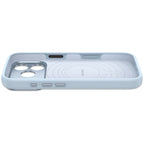 Coque MagSafe Silicone Antimicrobienne iPhone 18 Pro Max Light Blue