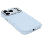 Coque MagSafe Silicone Antimicrobienne iPhone 18 Pro Max Light Blue