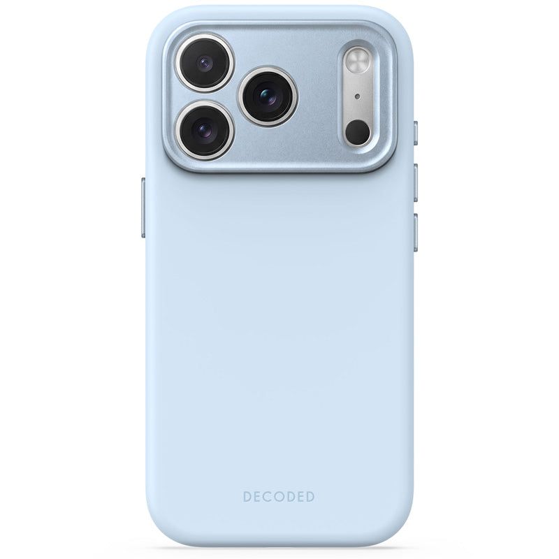 Coque MagSafe Silicone Antimicrobienne iPhone 18 Pro Max Light Blue