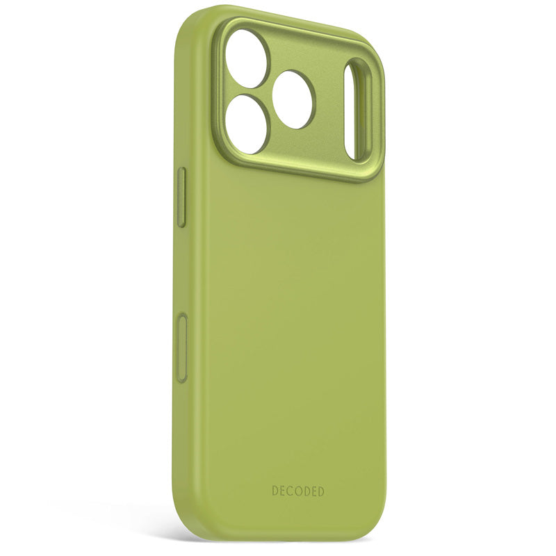 Coque MagSafe Silicone Antimicrobienne iPhone 18 Pro Max Moss Green