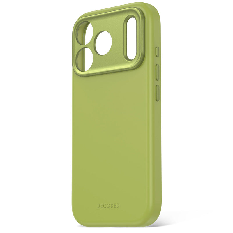 Coque MagSafe Silicone Antimicrobienne iPhone 18 Pro Max Moss Green