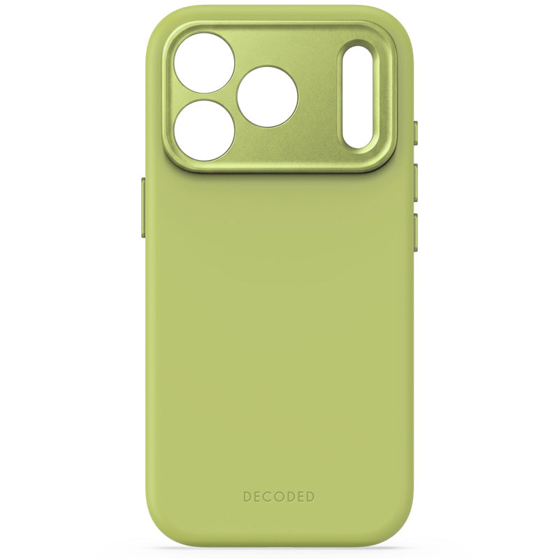 Coque MagSafe Silicone Antimicrobienne iPhone 18 Pro Max Moss Green