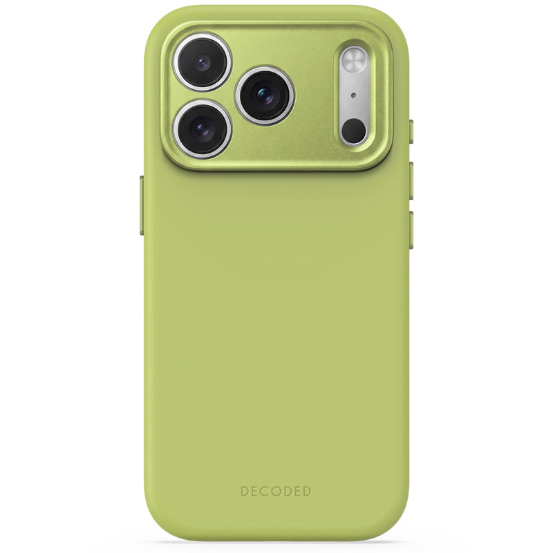 Coque MagSafe Silicone Antimicrobienne iPhone 18 Pro Max Moss Green