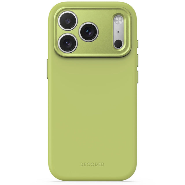 Coque MagSafe Silicone Antimicrobienne iPhone 18 Pro Max / 17 Pro Max Moss Green