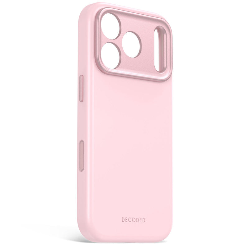 Coque MagSafe Silicone Antimicrobienne iPhone 18 Pro Max Rose