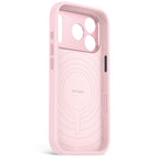 Coque MagSafe Silicone Antimicrobienne iPhone 18 Pro Max Rose