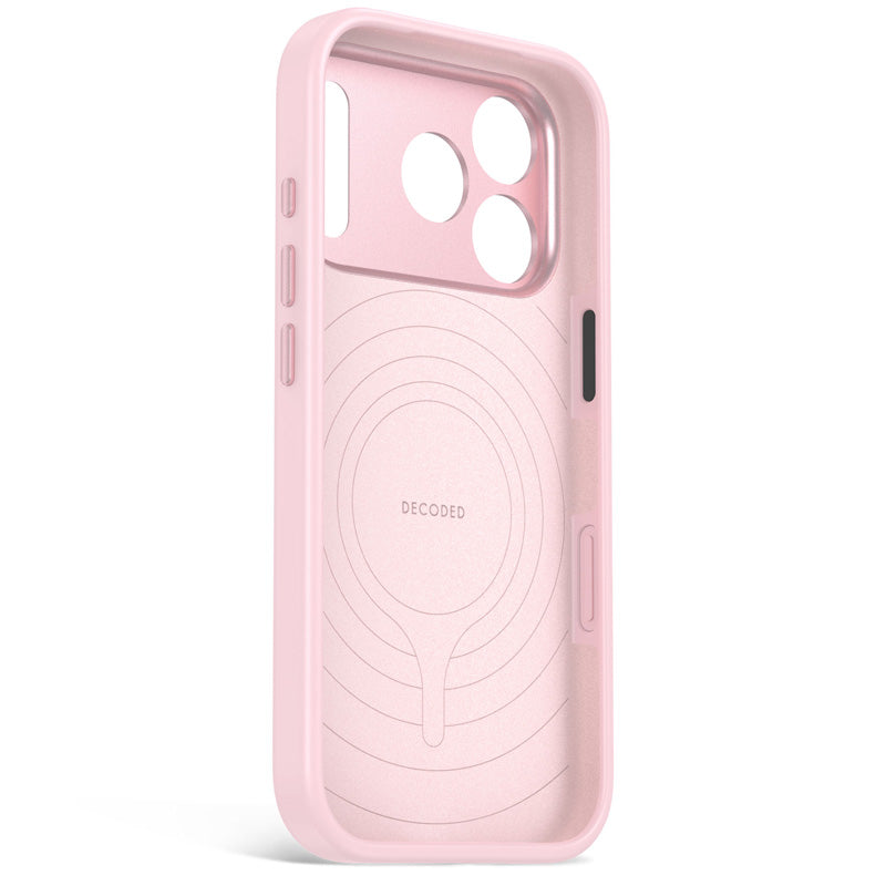 Coque MagSafe Silicone Antimicrobienne iPhone 18 Pro Max Rose