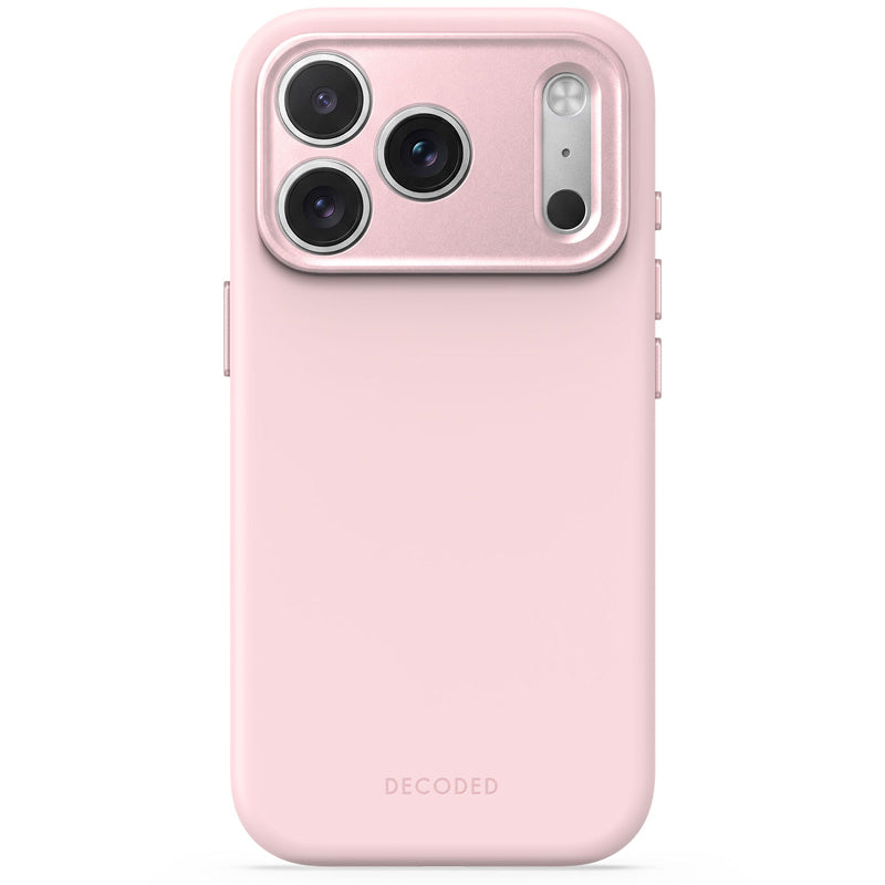 Coque MagSafe Silicone Antimicrobienne iPhone 18 Pro Max Rose