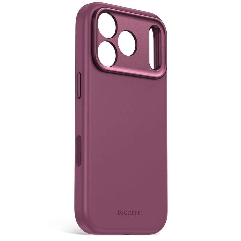 Coque MagSafe Silicone Antimicrobienne iPhone 18 Pro Max Plum