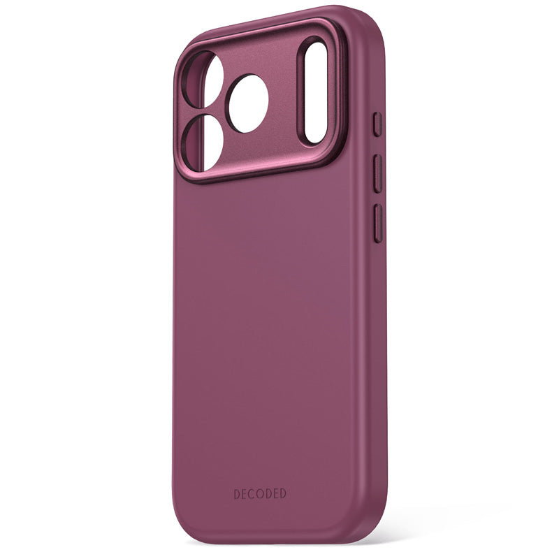 Coque MagSafe Silicone Antimicrobienne iPhone 18 Pro Max Plum