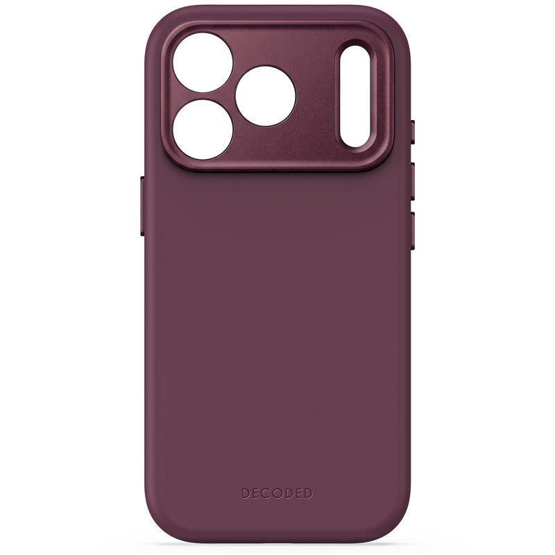 Coque MagSafe Silicone Antimicrobienne iPhone 18 Pro Max Plum