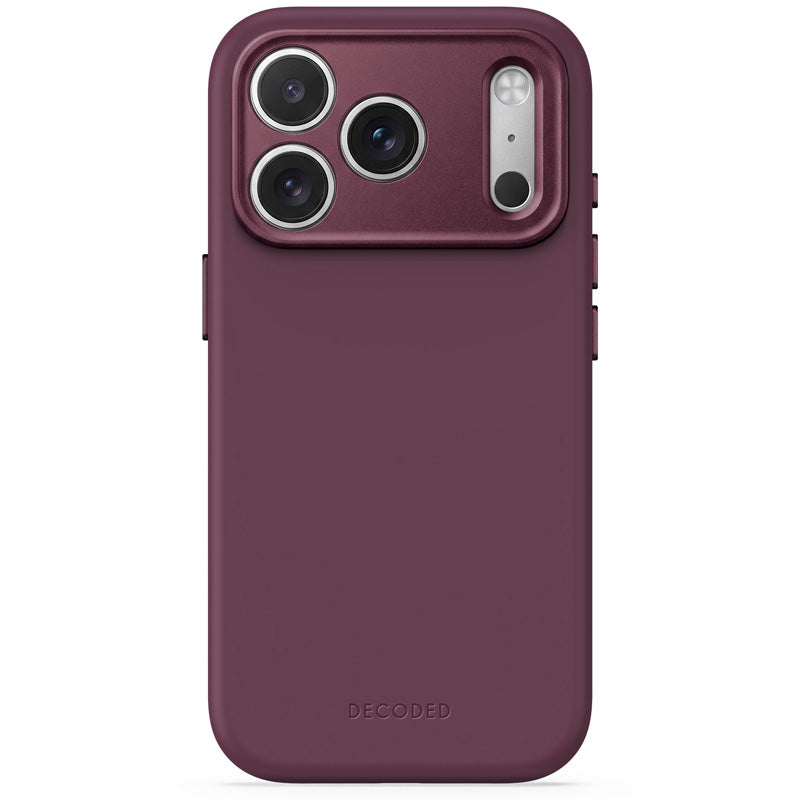 Coque MagSafe Silicone Antimicrobienne iPhone 18 Pro Max Plum