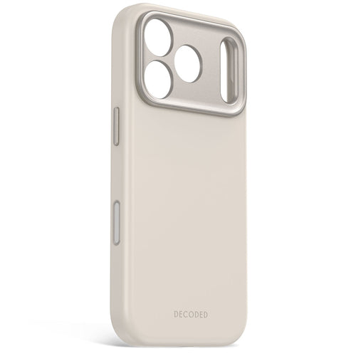 Coque MagSafe Silicone Antimicrobienne iPhone 18 Pro Max / 17 Pro Max Pebble Grey