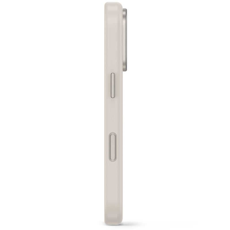 Coque MagSafe Silicone Antimicrobienne iPhone 18 Pro Max Pebble Grey