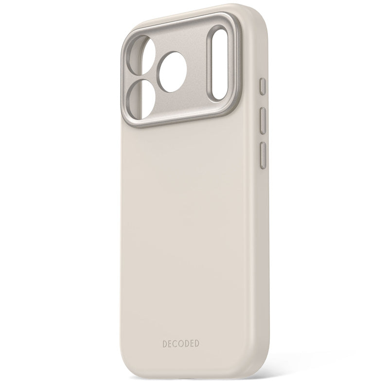 Coque MagSafe Silicone Antimicrobienne iPhone 18 Pro Max Pebble Grey