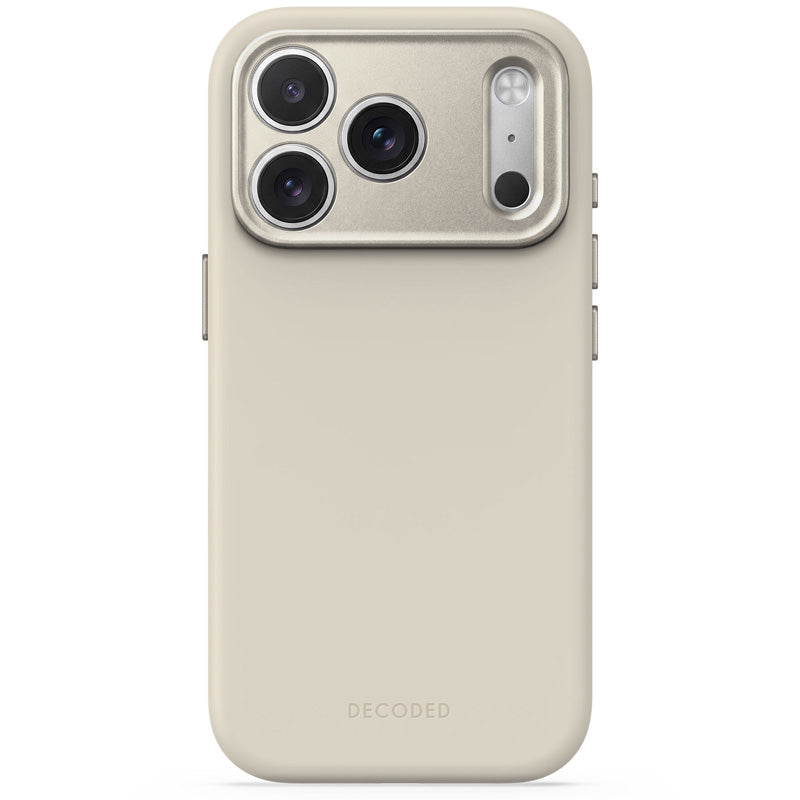 Coque MagSafe Silicone Antimicrobienne iPhone 18 Pro Max Pebble Grey