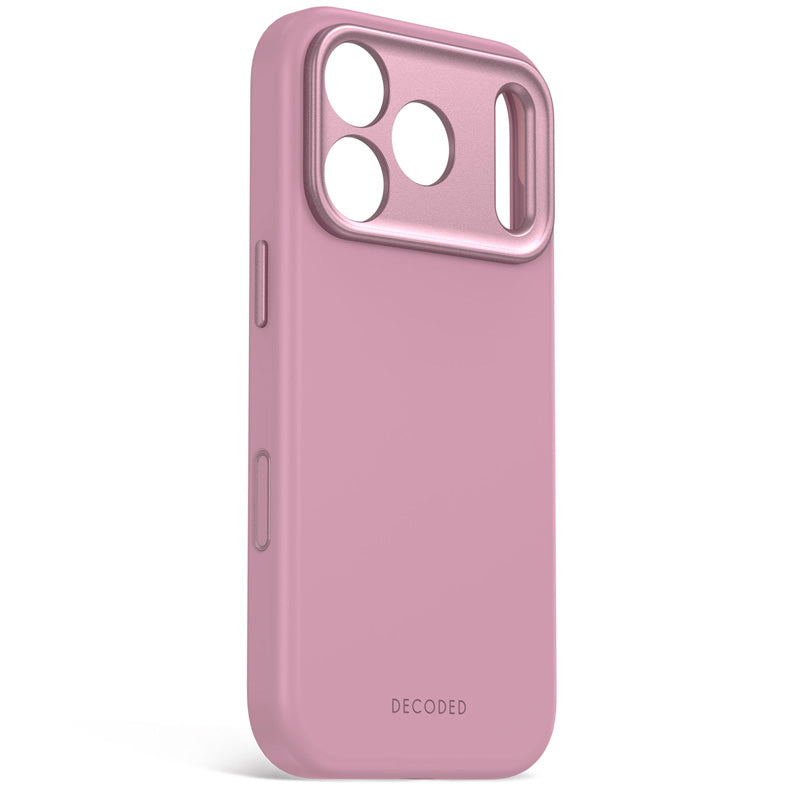 Coque MagSafe Silicone Antimicrobienne iPhone 18 Pro Max Rose Quartz