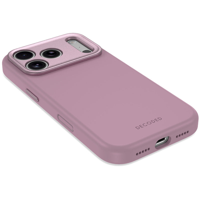 Coque MagSafe Silicone Antimicrobienne iPhone 18 Pro Max Rose Quartz