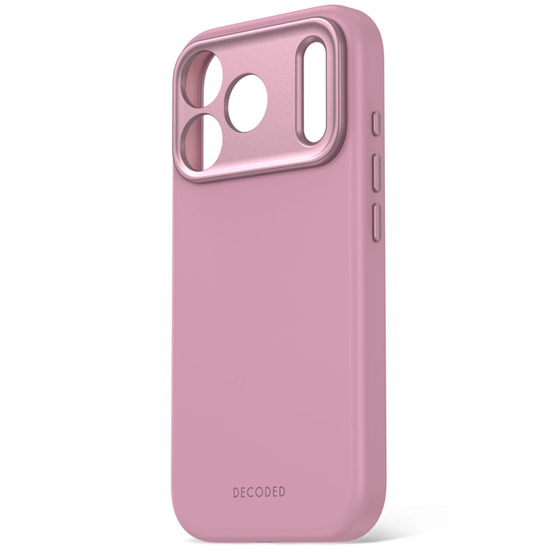 Coque MagSafe Silicone Antimicrobienne iPhone 18 Pro Max Rose Quartz