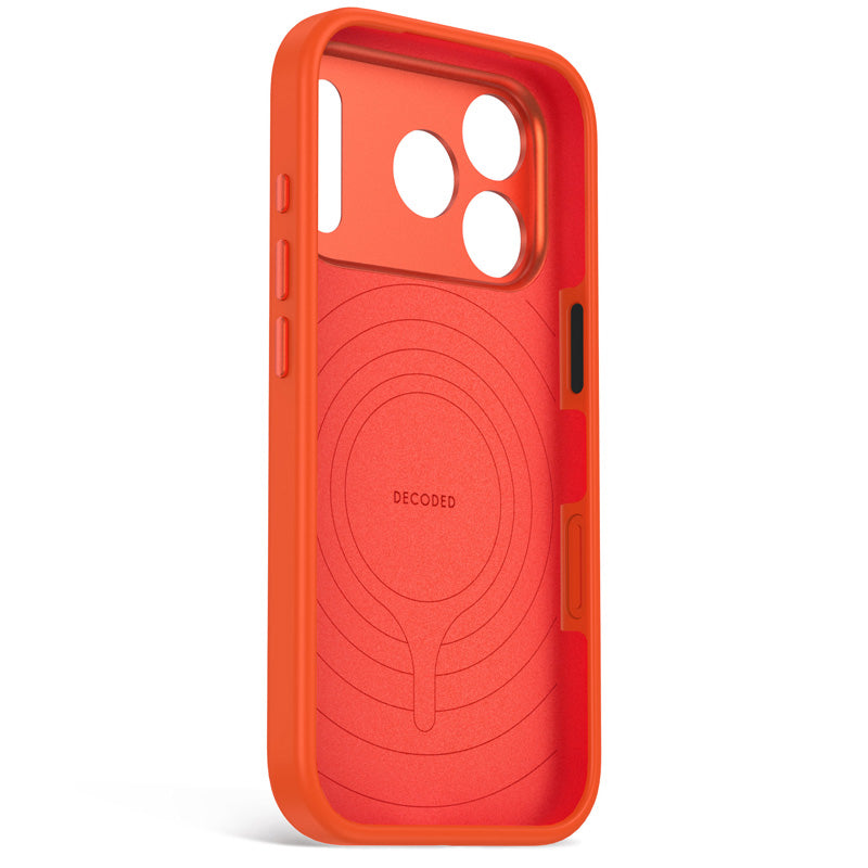 Coque MagSafe Silicone Antimicrobienne iPhone 18 Pro Max Terracota