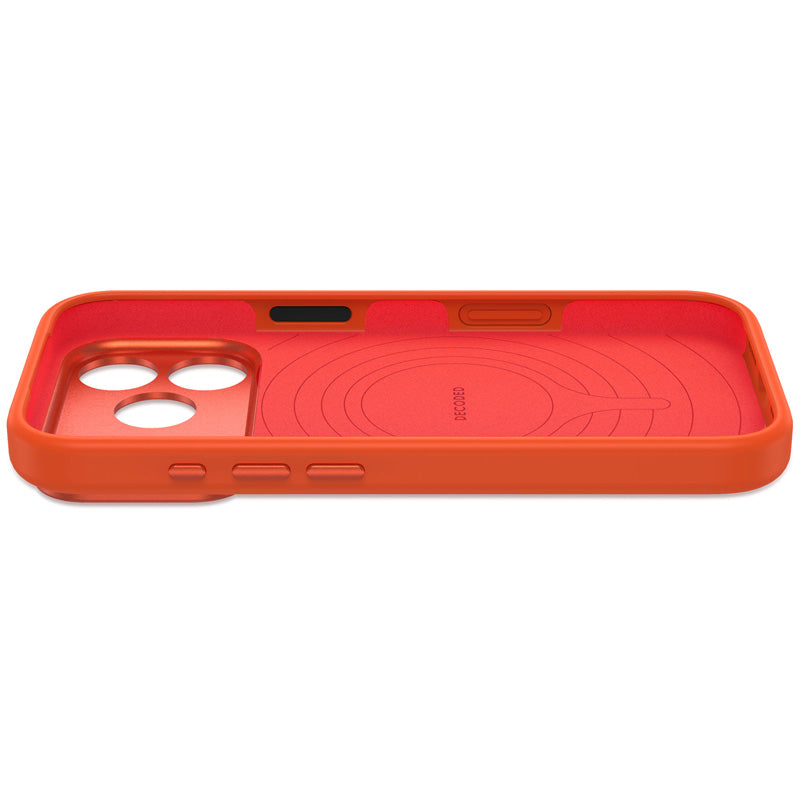 Coque MagSafe Silicone Antimicrobienne iPhone 18 Pro Max Terracota