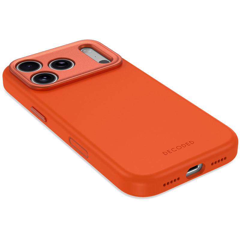 Coque MagSafe Silicone Antimicrobienne iPhone 18 Pro Max Terracota