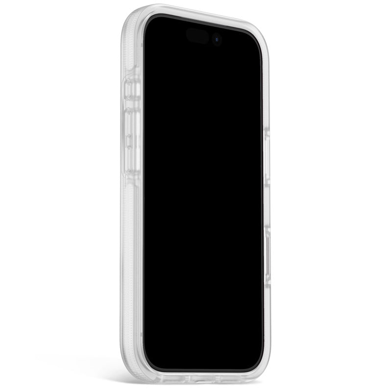 Coque transparente DropTec™ iPhone 18 Pro Max Frosted White