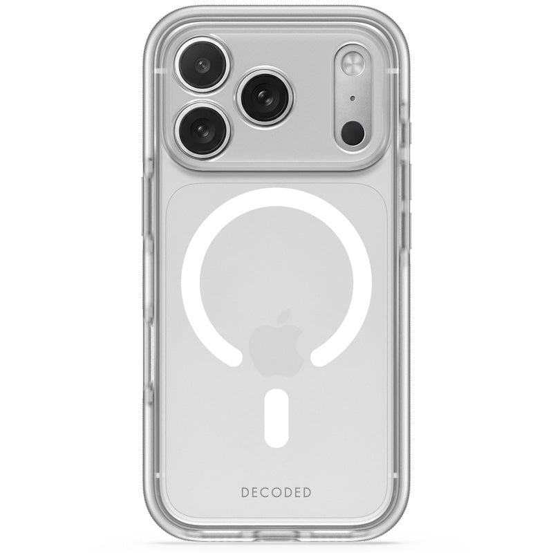 Coque transparente DropTec™ iPhone 18 Pro Max Frosted White