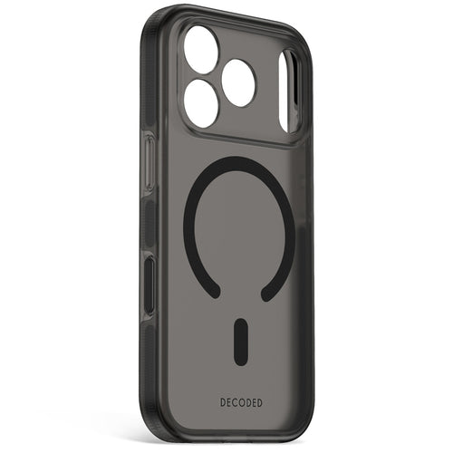 Coque transparente DropTec™ iPhone 18 Pro Max / 17 Pro Max Frosted Black